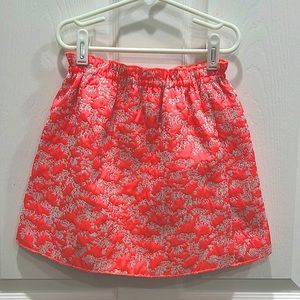 Girls neon skirt with lining. Size 10.